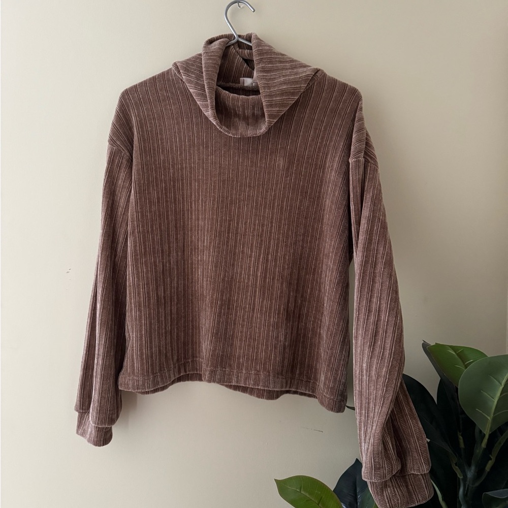 Cozy Brown Women's Sweater